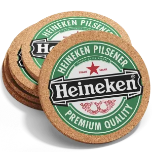 custom cork coasters
